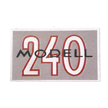 DEKAL 240 SØLV