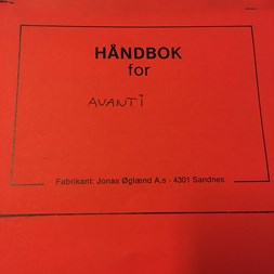 HÅNDBOK F/AVANTI