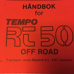 HÅNDBOK FOR RT-50