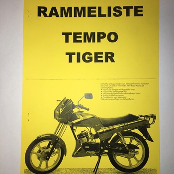 RAMMEDELS-LISTE TIGER