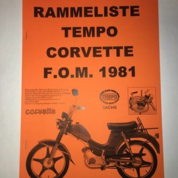 RAMMELISTE CORV. -81 ORG
